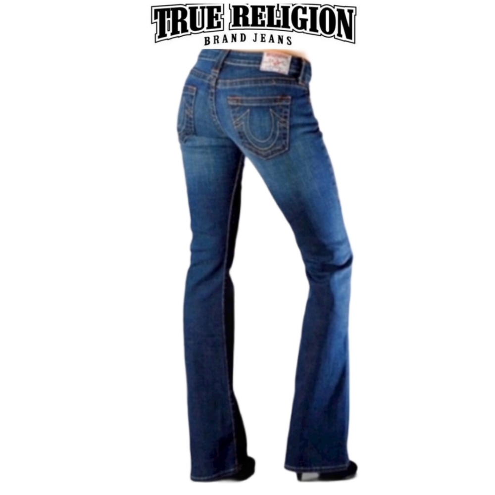 True religion Bobby whiskering jeans size 27